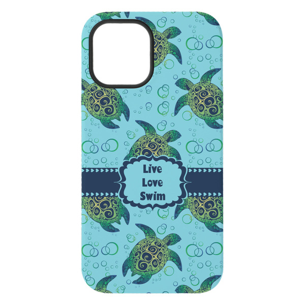 Sea Turtles iPhone 15 Plus Tough Case - Back