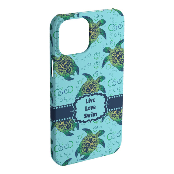 Custom Sea Turtles iPhone Case - Plastic - iPhone 15 Pro Max