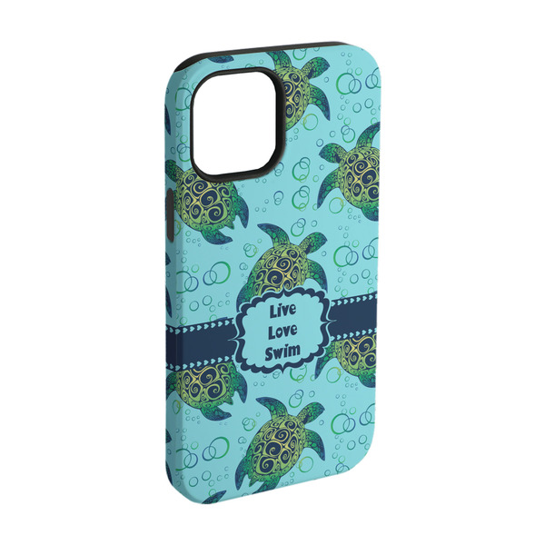 Custom Sea Turtles iPhone Case - Rubber Lined - iPhone 15 Pro
