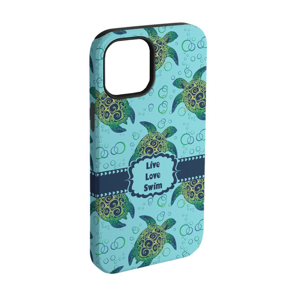 Custom Sea Turtles iPhone Case - Rubber Lined - iPhone 15