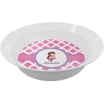 Diamond Print w/Princess Melamine Bowl (Personalized)