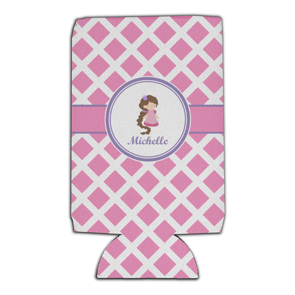 Diamond Print w/Princess 16oz Can Sleeve - Set of 4 - FRONT