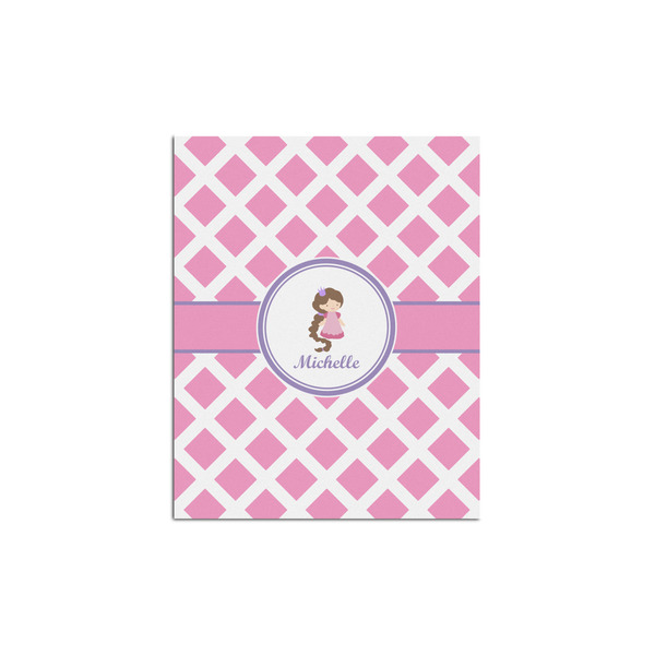 Custom Diamond Print w/Princess Poster - Multiple Sizes (Personalized)