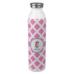 Diamond Print w/Princess 20oz Stainless Steel Water Bottle - Full Print (Personalized)