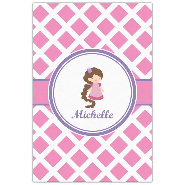 Diamond Print w/Princess 20x30 - Canvas Print - Front View