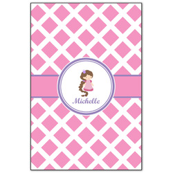 Diamond Print w/Princess Wood Print - 20x30 (Personalized)