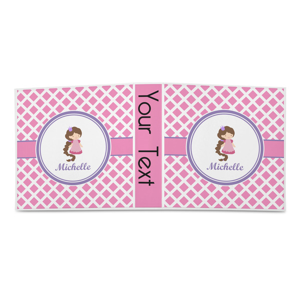 Diamond Print w/Princess 3-Ring Binder Approval- 2in