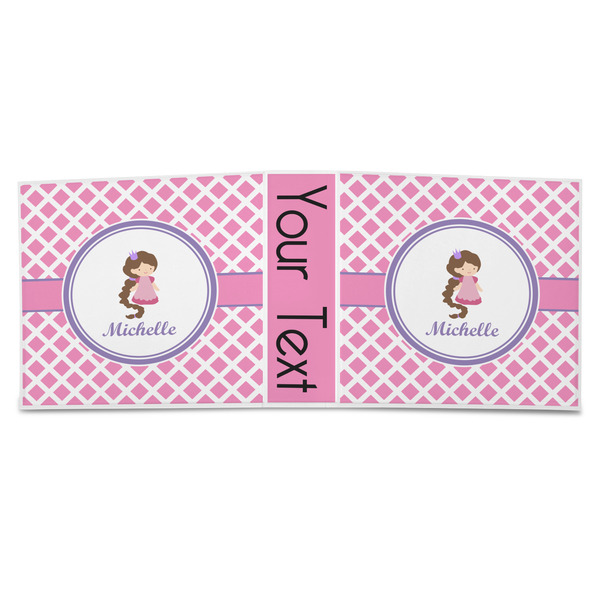 Diamond Print w/Princess 3-Ring Binder Approval- 3in