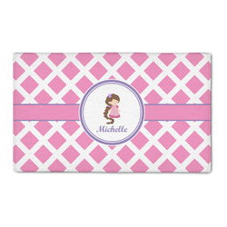Diamond Print w/Princess 3' x 5' Patio Rug (Personalized)