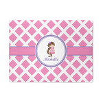 Diamond Print w/Princess 5' x 7' Patio Rug (Personalized)