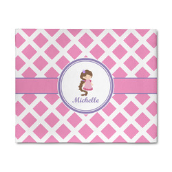 Diamond Print w/Princess 8' x 10' Patio Rug (Personalized)
