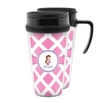 Diamond Print w/Princess Acrylic Travel Mug (Personalized)
