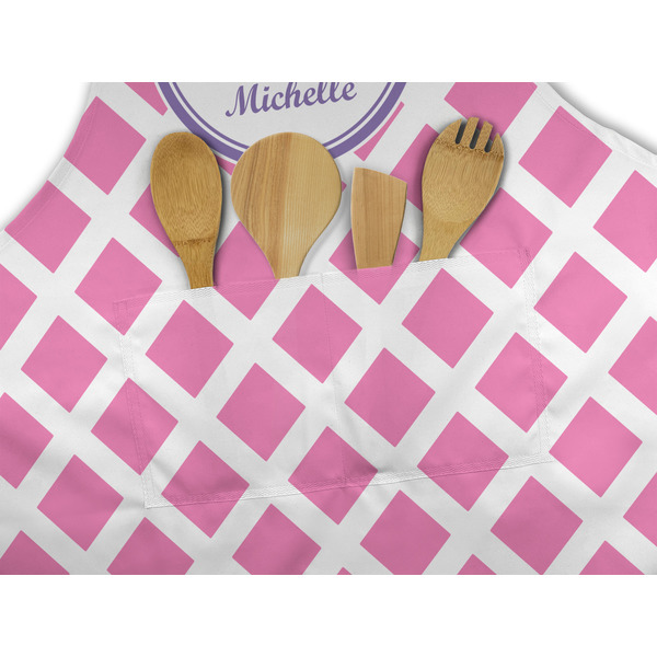 Diamond Print w/Princess Apron - Pocket Detail with Props