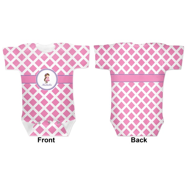 Diamond Print w/Princess Baby Bodysuit Approval
