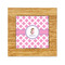 Diamond Print w/Princess Bamboo Trivet with Ceramic Tile Insert (Personalized)