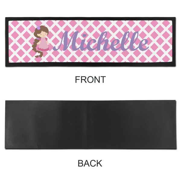 Diamond Print w/Princess Bar Mat - Large - APPROVAL
