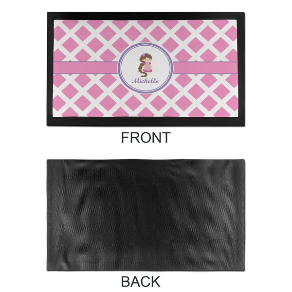 Diamond Print w/Princess Bar Mat - Small - APPROVAL