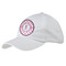 Diamond Print w/Princess Baseball Cap - White (Personalized)