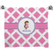 Diamond Print w/Princess Bath Towel (Personalized)