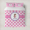 Diamond Print w/Princess Duvet Cover (Personalized)