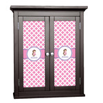 Diamond Print w/Princess Cabinet Decal - Medium (Personalized)