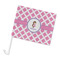 Diamond Print w/Princess Car Flag (Personalized)