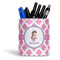Diamond Print w/Princess Ceramic Pen Holder