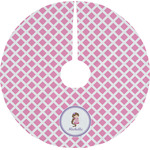 Diamond Print w/Princess Tree Skirt (Personalized)