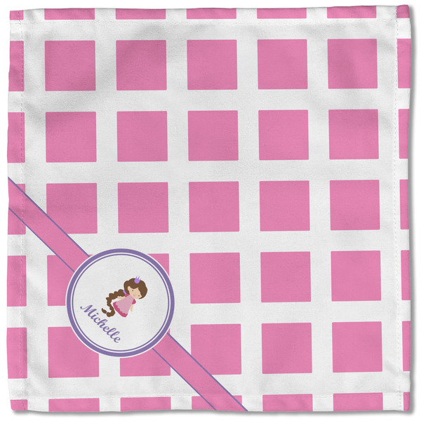 Diamond Print w/Princess Cloth Napkins - Personalized Lunch (Single Full Open)