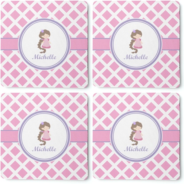 Diamond Print w/Princess Coaster Rubber Back - Apvl