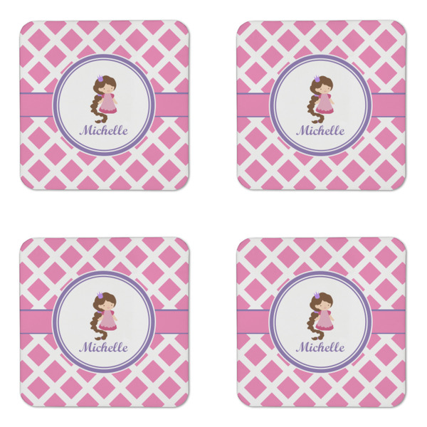 Diamond Print w/Princess Coaster Set - APPROVAL