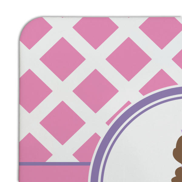 Diamond Print w/Princess Coaster Set - DETAIL