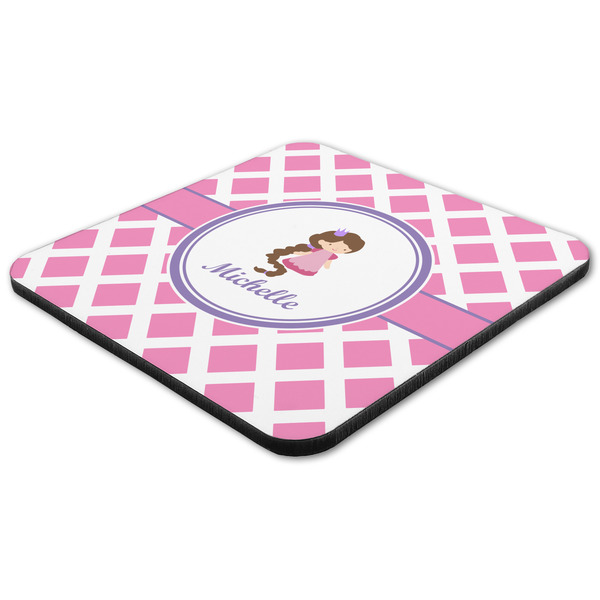 Diamond Print w/Princess Coaster Set - FLAT (one)