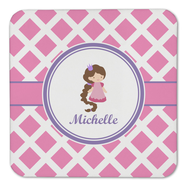 Diamond Print w/Princess Coaster Set - FRONT (one)