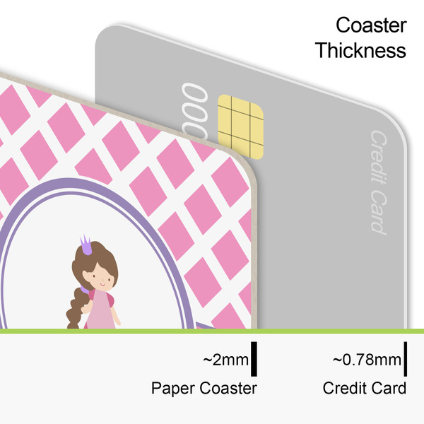 Diamond Print w/Princess Coaster Thickness