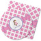 Diamond Print w/Princess Rubber Backed Coaster (Personalized)