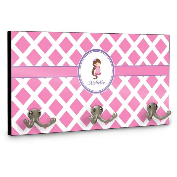 Diamond Print w/Princess Coat Hanger Main