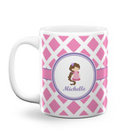 Diamond Print w/Princess Coffee Mug (Personalized)