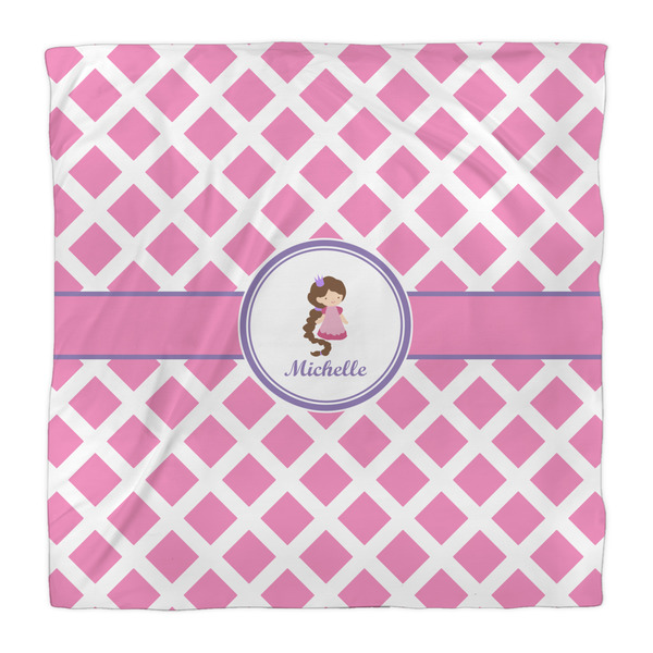 Diamond Print w/Princess Comforter - Queen - Front