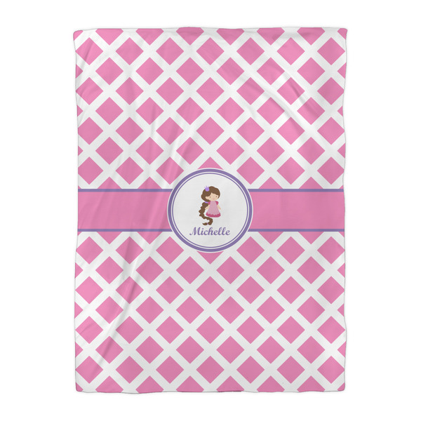 Diamond Print w/Princess Comforter - Twin XL - Front