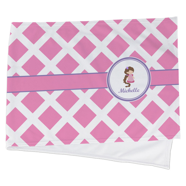 Custom Diamond Print w/Princess Cooling Towel (Personalized)