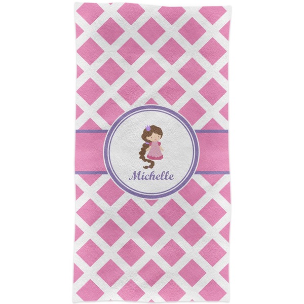 Diamond Print w/Princess Crib Comforter/Quilt - Apvl