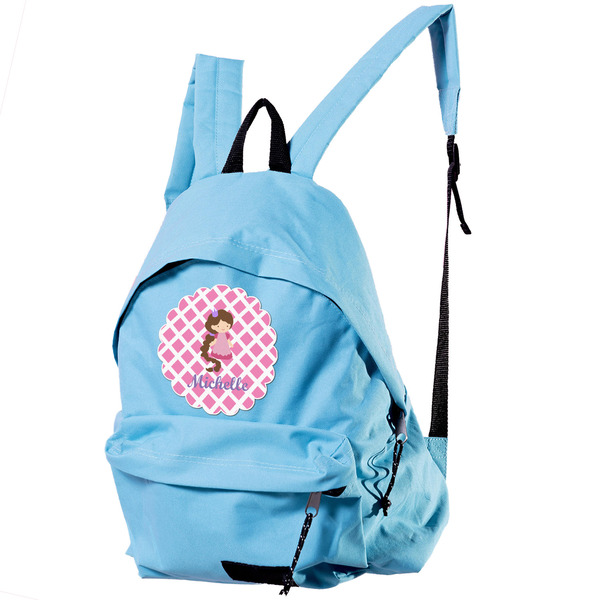 Diamond Print w/Princess Custom Shape Iron On Patches - XL single APPROVAL