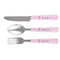 Diamond Print w/Princess Cutlery Set (Personalized)