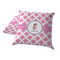 Diamond Print w/Princess Decorative Pillow Case - TWO