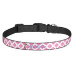 Diamond Print w/Princess Dog Collar (Personalized)