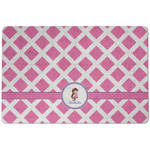 Diamond Print w/Princess Dog Food Mat w/ Name or Text