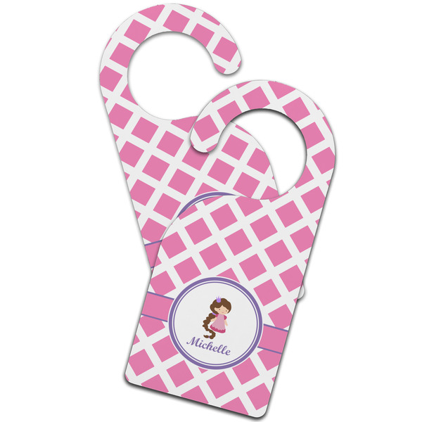 Diamond Print w/Princess Door Hanger - MAIN