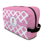 Diamond Print w/Princess Toiletry Bag / Dopp Kit (Personalized)