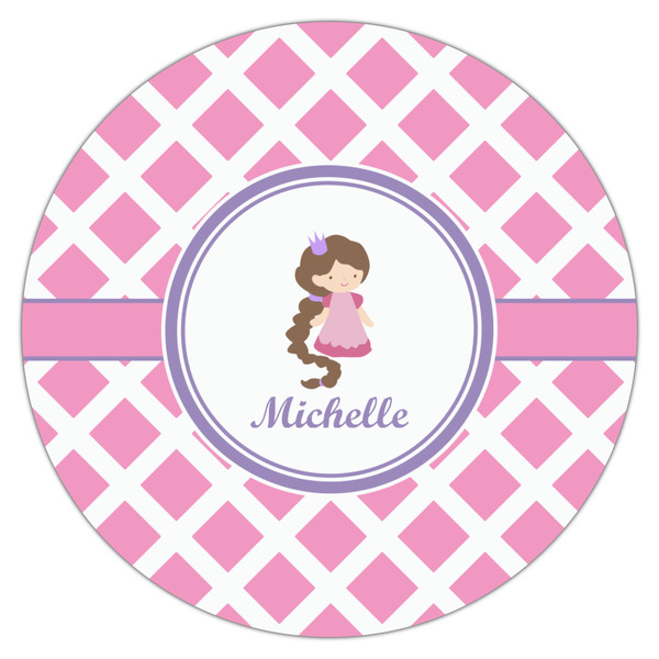 Diamond Print w/Princess Drink Topper - XSmall - Single